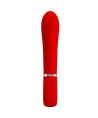 PRETTY LOVE - VIBRATEUR MULTIFONCTION G-SPOT THOMAS ROUGE