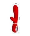 PRETTY LOVE - VIBRATEUR MULTIFONCTION G-SPOT THOMAS ROUGE