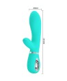 PRETTY LOVE - VIBRATEUR MULTIFONCTION G-SPOT THOMAS VERT AQUA