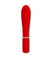 PRETTY LOVE - VIBRATEUR MULTIFONCTION G-SPOT PRESCOTT ROUGE