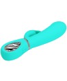 PRETTY LOVE - VIBRATEUR MULTIFONCTION G-SPOT PRESCOTT VERT AQUA