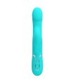 PRETTY LOVE - PERLES VIBRATEUR LAPIN VERT AQUA