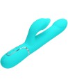 PRETTY LOVE - PERLES VIBRATEUR LAPIN VERT AQUA