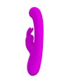 PRETTY LOVE - VIBRATEUR LAMAR LAPIN ET SPOT G VIOLET