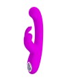 PRETTY LOVE - VIBRATEUR LAMAR LAPIN ET SPOT G VIOLET