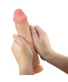 PRETTY LOVE - SÉRIE SLIDING SKIN GODE RÉALISTE AVEC VENTOUSE SLIDING SKIN FLESH 23,4 CM