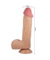 PRETTY LOVE - SÉRIE SLIDING SKIN GODE RÉALISTE AVEC VENTOUSE SLIDING SKIN FLESH 23,4 CM