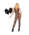LIVCO CORSETTI FASHION - AMAHIL BODYSTOCKING SANS CROTCHLESS NOIR TAILLE UNIQUE