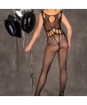 LIVCO CORSETTI FASHION - AMAHIL BODYSTOCKING SANS CROTCHLESS NOIR TAILLE UNIQUE