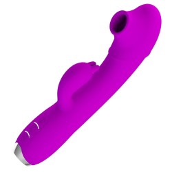 PRETTY LOVE - VIBRATEUR REGINA - ONDES STIMULANTES RECHARGEABLES VIOLET