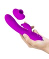 PRETTY LOVE - VIBRATEUR REGINA - ONDES STIMULANTES RECHARGEABLES VIOLET