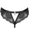 LIVCO CORSETTI FASHION - OKSURIN PANTY CON APERTURA NEGRO