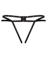 LIVCO CORSETTI FASHION - NOMADE TANGA CROTCHLESS NEGRO