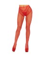 LEG AVENUE - MEDIAS REJILLA SIN ENTREPIERNA NEGRO