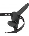 FETISH SUBMISSIVE HARNESS - DOUBLE PÉNÉTRATION NOIR