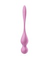 SATISFYER - BALLES VIBRANTES DE KEGEL LOVE BIRDS ROSE