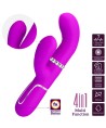 PRETTY LOVE - VIBRATEUR MULTIFONCTION G-SPOT FUCHSIA