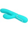 PRETTY LOVE - PERLITA VIBRATEUR MULTIFONCTION 3 EN 1 POINT G VERT AQUA