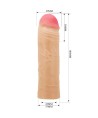PRETTY LOVE - EXTENSEUR DE PÉNIS CHANE COUVERTURE CHAIR