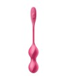 SATISFYER - LOVE BIRDS 2 BALLES VIBRANTES DE KEGEL + APPLICATION GRATUITE