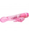 BAILE - VIBRATEUR MULTIVITESSES AVEC STIMULATEUR ROSE