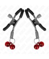 KINK - PINCE À METON DOUBLE CLOCHE ROUGE 6 CM