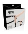 FETISH SUBMISSIVE HARNESS - VIBRATEUR SILICONE FLESH 15 CM
