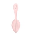 SATISFYER - RIBBED PETAL STIMULATEUR À DISTANCE G POINT ROSE APPLICATION GRATUITE