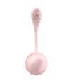 SATISFYER - RIBBED PETAL STIMULATEUR À DISTANCE G POINT ROSE APPLICATION GRATUITE