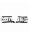 KINK - POIGNETS TRANSPARENTS AJUSTABLES 18-30 CM X 5,5 CM