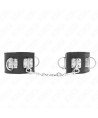 KINK - APPUI-POIGNETS MULTIPOSITIONS AVEC FERMETURE PAR CADENAS NOIR AJUSTABLE 16-23 CM X 5,5 CM