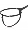FETISH SUBMISSIVE HARNESS - VIBRATEUR SILICONE NOIR 15 CM