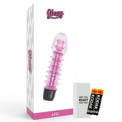 GLOSSY - AXEL VIBRATEUR ROSE