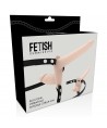 FETISH SUBMISSIVE HARNESS - VIBRATEUR FLESH UP DOUBLE PÉNÉTRATION
