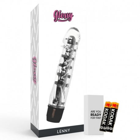 GLOSSY - VIBRATEUR LENNY NOIR