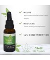 500 COSMETICS - CIBIDIL HUILE DE CBD RELAXANTE 15 % 30 ML