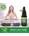 500 COSMETICS - CIBIDIL HUILE DE CBD RELAXANTE 15 % 30 ML