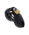 HIDDEN DESIRE - EXTREME CAGE DE CHASTETÉ SILICONE TAILLE S NOIR