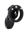 HIDDEN DESIRE - EXTREME CAGE DE CHASTETÉ SILICONE TAILLE L NOIR