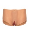 HIDDEN DESIRE - ALTER EGO VAGIN OUVERT ET CUL SLIP TAILLE MOYENNE CHAIR