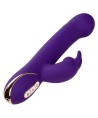 CALEXOTICS - JACK RABBIT VIBRATEUR ET STIMULATEUR 7 NIVEAUX DE VIBRATION ET ONDES STIMULANTES BLEU