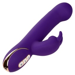 CALEXOTICS - JACK RABBIT VIBRATEUR ET STIMULATEUR 7 NIVEAUX DE VIBRATION ET ONDES STIMULANTES BLEU