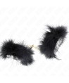 KINK - MANCHETTES EN PLUME AVEC CHAÎNE OR MODÈLE 0