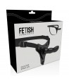 FETISH SUBMISSIVE HARNESS - SILICONE NOIR POINT G 16 CM