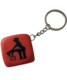 DIABLO PICANTE - PORTE-CLÉS DÉ ROUGE AVEC POSES