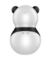 SATISFYER - POCKET PANDA STIMULATEUR VIBRATEUR NOIR ET BLANC