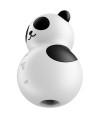 SATISFYER - POCKET PANDA STIMULATEUR VIBRATEUR NOIR ET BLANC