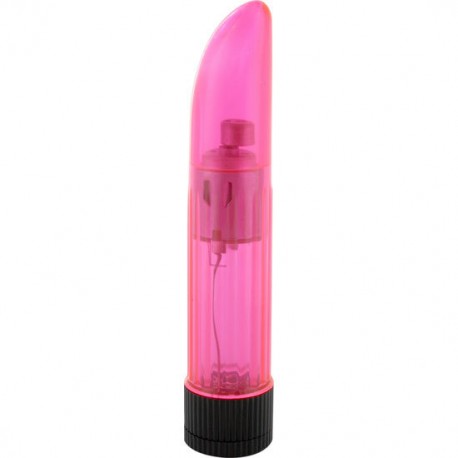 SEVEN CREATIONS - VIBRATEUR CRISTAL CLAIR DAME ROSE