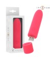 INTENSE - SYMONE BULLET VIBRANT RECHARGEABLE USB 8 VIBRATIONS ROUGE 10 X 2,2 CM
