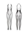 SUBBLIME - 951832 BODYSTOCKING AVEC DOS OUVERT ET DÉTAILS CROISÉS NOIR TAILLE UNIQUE